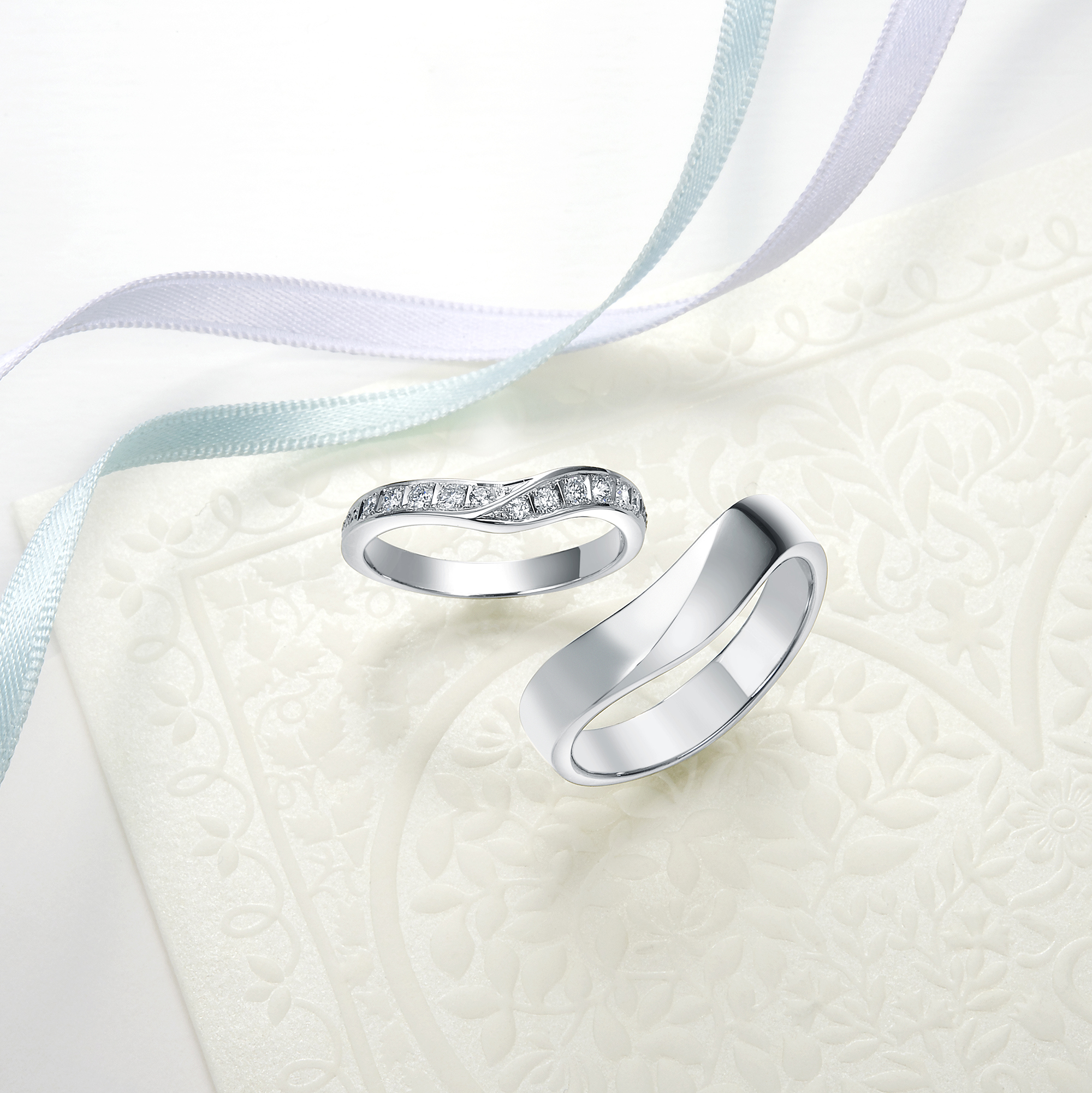 シプレドオールオリジナルの結婚指輪、メイフェアシリーズ