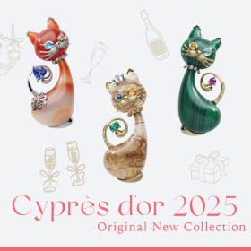 埼玉県浦和にある町のジュエリーショップ【シプレ ド・オール】です。2025年新作ジュエリーをご紹介いたします。