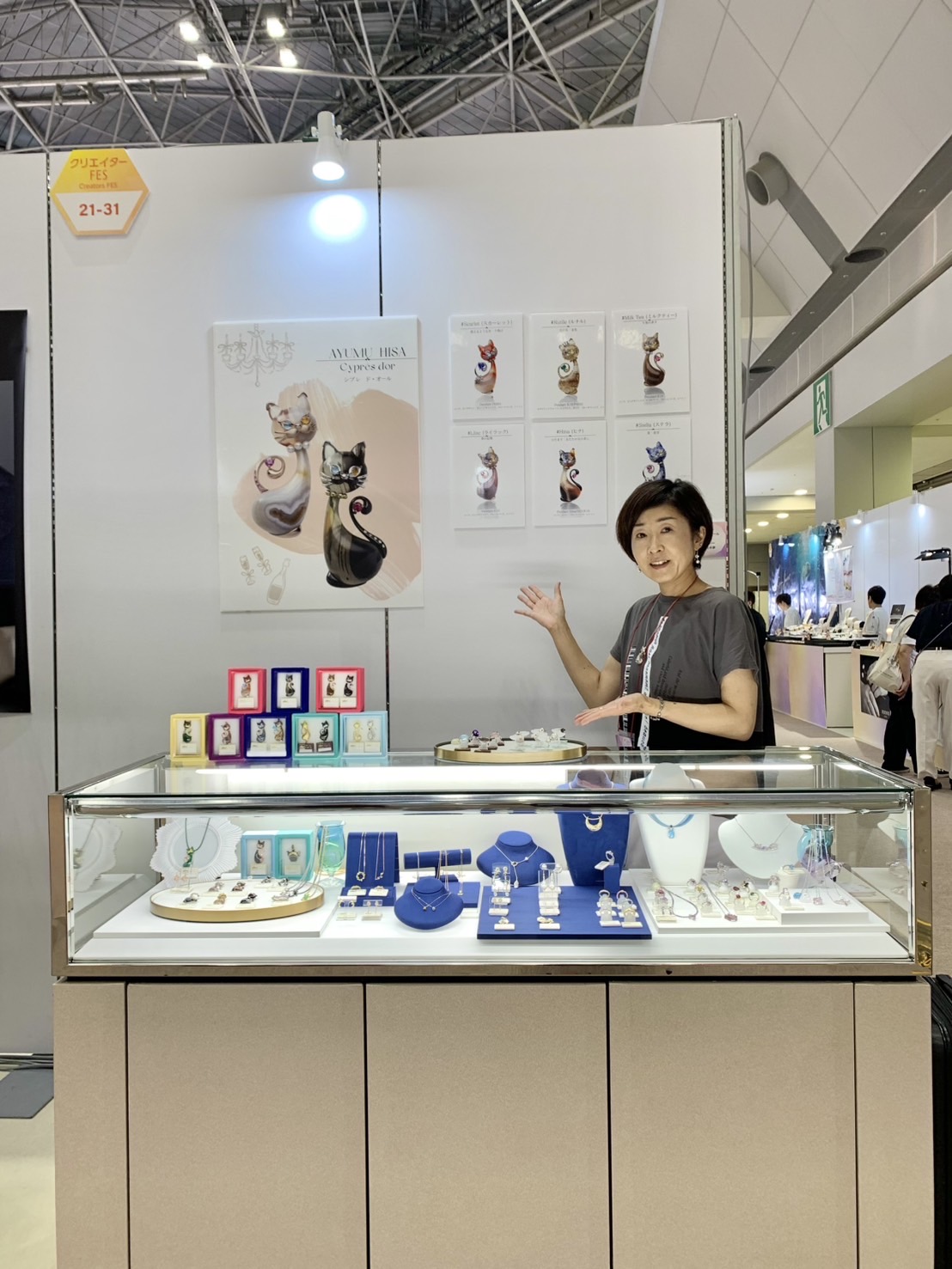 2025年8月1日(金)〜8月3日(日)東京ビックサイトにてTOKYOジュエリーフェスに出展しました。